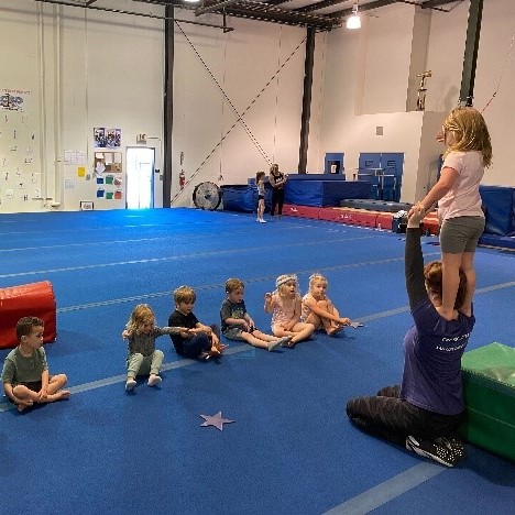 preschool acrobatics kid