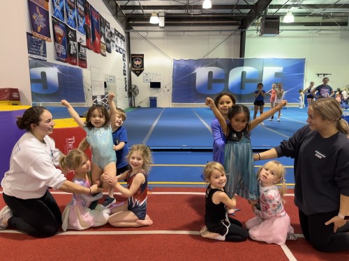 preschool cheer kids